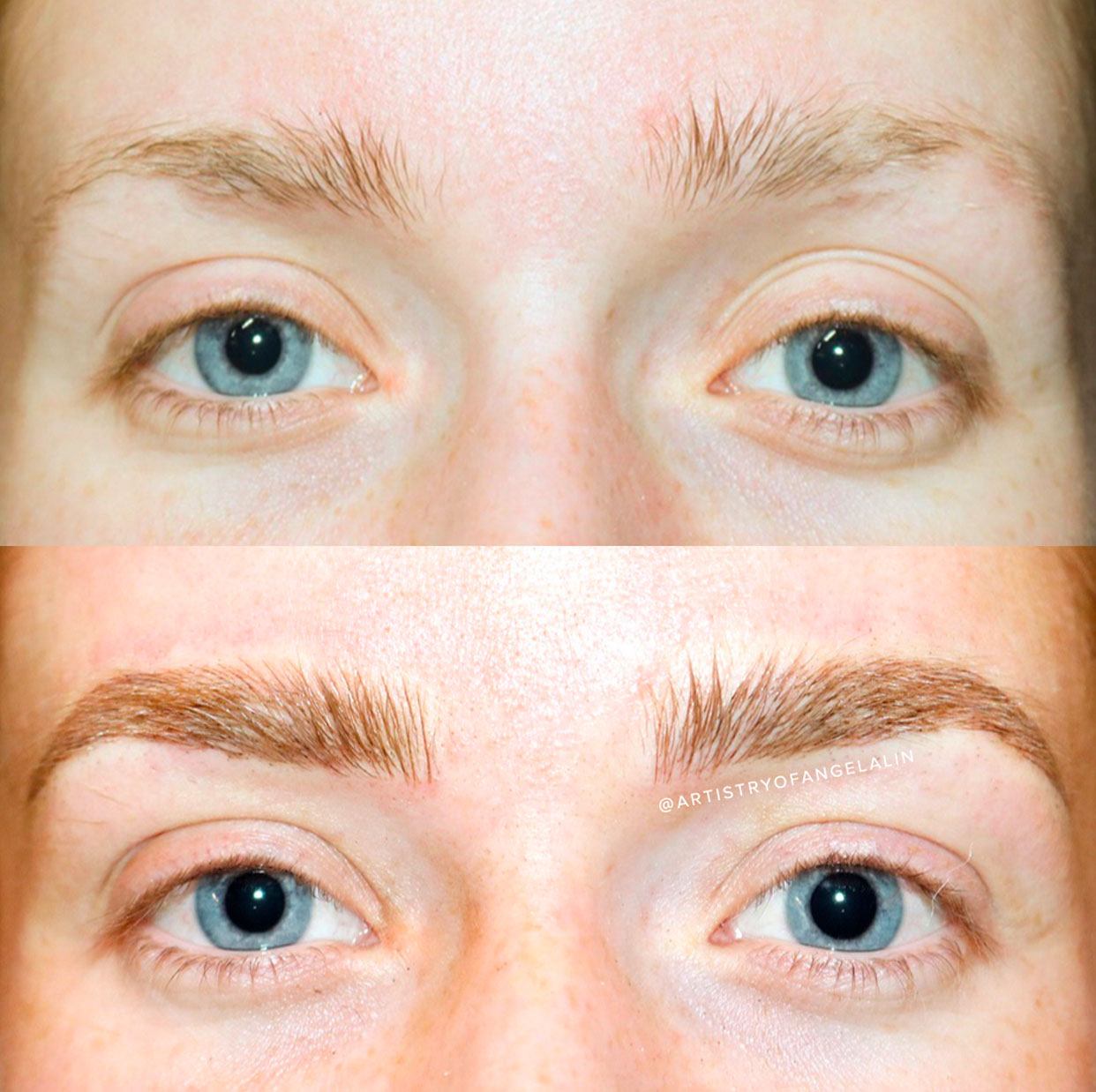 Powder ombre brows in vancouver-Eyebrows tattoo, advantages